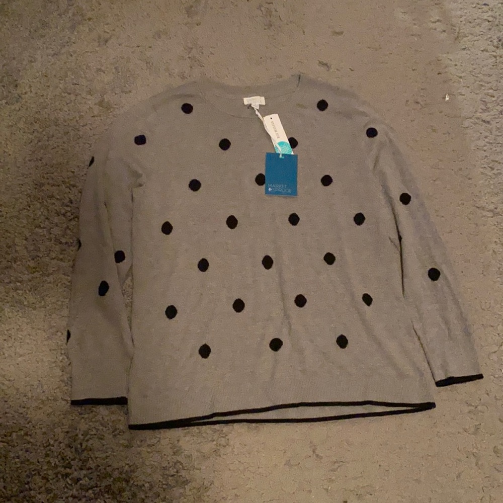 Market and Spruce Crew Neck Sweater